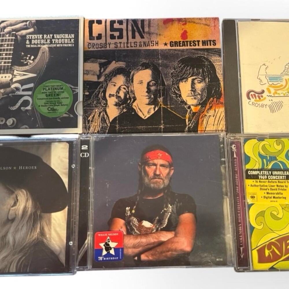 Classic Rock & Americana CD Bundle Lot of 6 Complete Albums